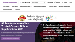 Ribbon Warehouse - Personalized Ribbons
