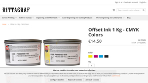 Rittagraf - Offset Ink 1 Kg CMYK