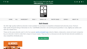 Roastery Coast - Bulk Almonds