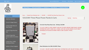 Robs Industrial - Portable Power Distribution Carts