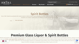 Roetell - Premium Glass Liquor Bottles