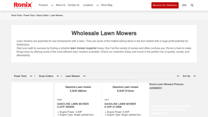 Ronix Tools - Lawn Mowers