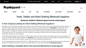 Royal Apparel - Infant Clothing Wholesale