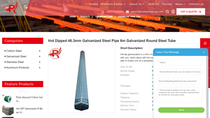 Royal Steel Group - Hot Dipped Galvanized Steel Pipe