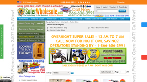 Safer Wholesale - 50cc 2 Stroke Gas Pocket Bike