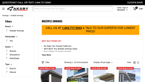 Saksby - Retractable Awnings & Shades