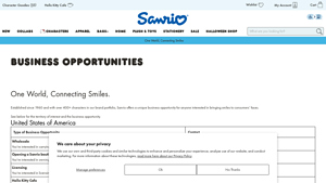 Sanrio - Wholesale Products