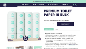 SaveTrees - Bamboo Toilet Paper & Tissues