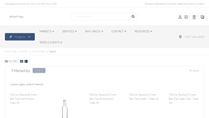 Saxco - Wholesale Glass Liquor Bottles