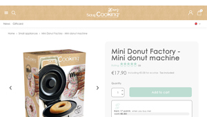 Scrapcooking - Mini Donut Factory Machine