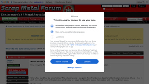 Scrap Metal Forum - Sourcing Bulk Cables/Wires