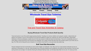 SDACCS - Travel Size Toiletries