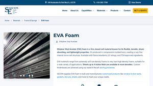 Secon Rubber - EVA Foam Solutions