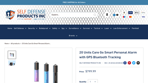 Self Defense Products Inc - Care Go Smart Personal Alarm