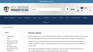Self Defense Products Inc - Women's Safety Tools