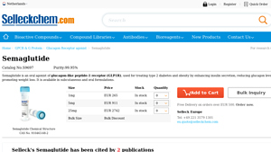 Selleckchem - Semaglutide 99.95%