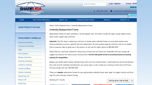 Shade USA - Patio Umbrella Replacement Frames
