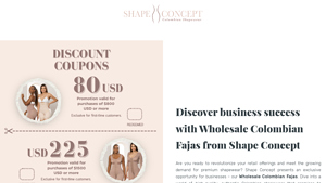 Shape Concept - Wholesale Colombian Fajas