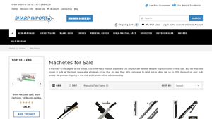 Sharp Import - Machete Knife