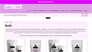 Sheba Nails - Bulk Manicure & Pedicure Supplies