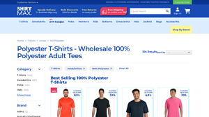 ShirtMax - Polyester T-Shirts