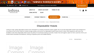 Shisha Wholesalers - Disposable Hookah Hoses