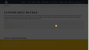 Fei Hong Five Metals - Custom Belt Buckles