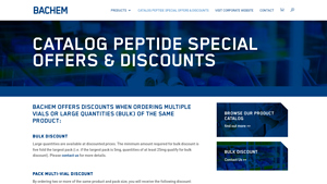 Bachem - Bulk Discount Vials