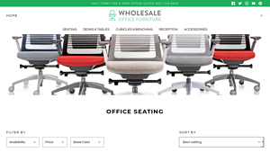 Wholesale Offices - Office Seating Options