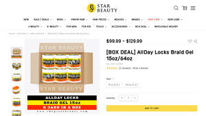 ShopStar Beauty - AllDay Locks Braid Gel