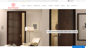 SunFlower - Professional Wooden Door Supplier