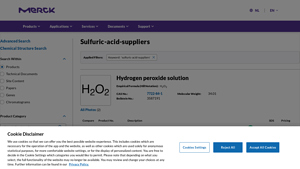 Sigma-Aldrich - Hydrogen Peroxide Solution & Phosphate Test Kit