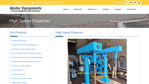 Sigma Mixer - High Speed Disperser