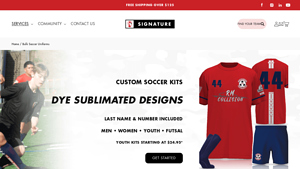 Signature Locker - Bulk Soccer Uniforms