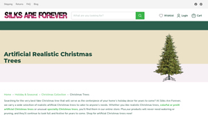 Silks Are Forever - Artificial Christmas Trees