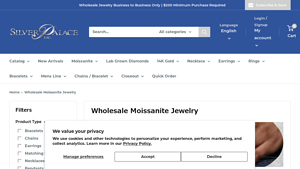 Silver Palace Inc - Wholesale Moissanite Jewelry