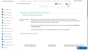 SKS - Nutritional Supplement Containers