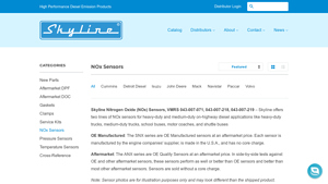 Skyline Emissions - SNX Series NOx Sensors