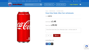 Coca Cola - 16oz Can