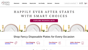 Smarty Had A Party - Eco-Friendly Disposable Dinnerware