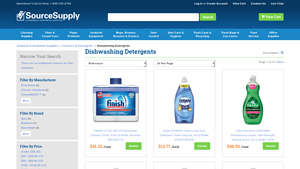 Source Supply Company - Dishwashing Detergents