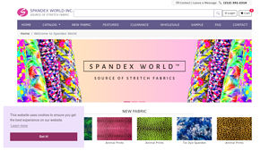 Spandex World - High Quality Spandex Fabrics