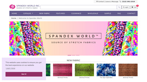 Spandex World - High Quality Spandex Fabric