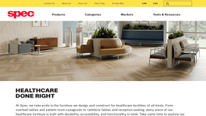 Spec Furniture - Healthcare Seating Solutions