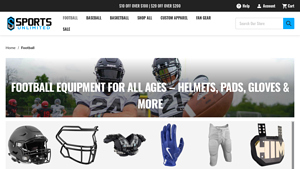 Sports Unlimited - Football Equipment