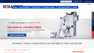 Stamtec - Warm-Hot Forging Presses