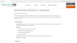 StationeryHQ - Custom-Printed Stationery