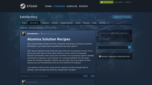 Steam Community - Alumina Solution Recipe