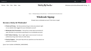 Sticky Be Socks - Wholesale Styles