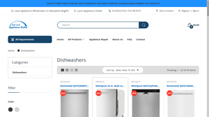 St. Louis Appliance - Lowest Priced Dishwashers